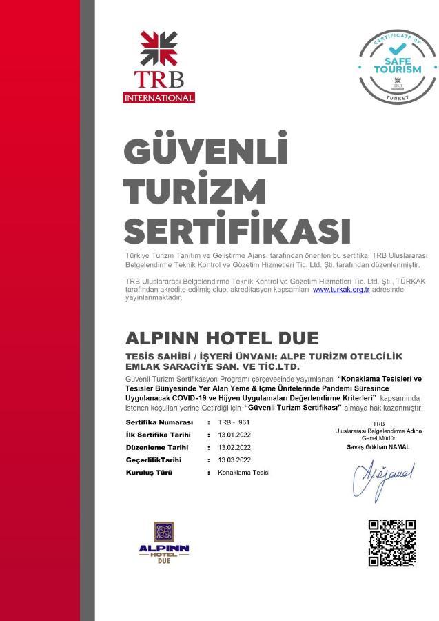 Alpinn Hotel Due اسطنبول المظهر الخارجي الصورة